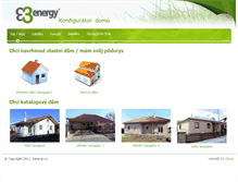 Tablet Screenshot of konfigurator-domu.3energy.cz